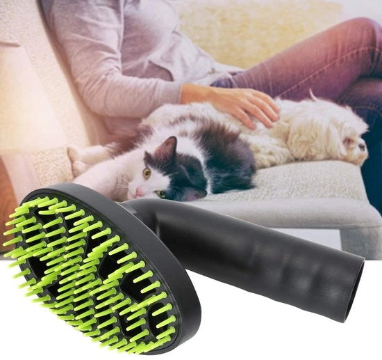 Spazzola per pelo di animale in ABS duraturo - Rimozione pelo di animale - Adatta per cani con pelo lungo - Aiuto per la cura - Miglioramento della condizione della pelle - Spazzola per aspirapolvere
