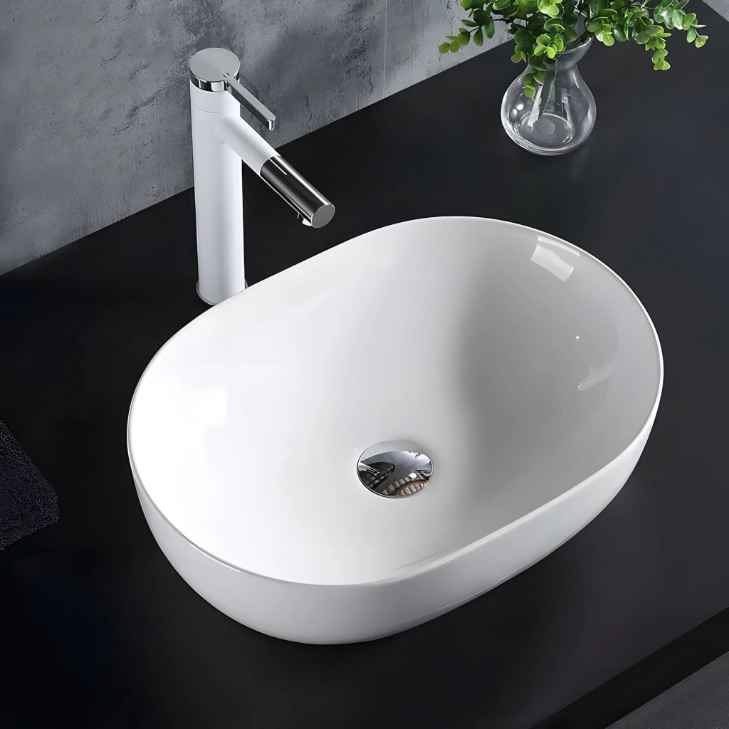 Lavabo Da Appoggio Rea Amelia 48
