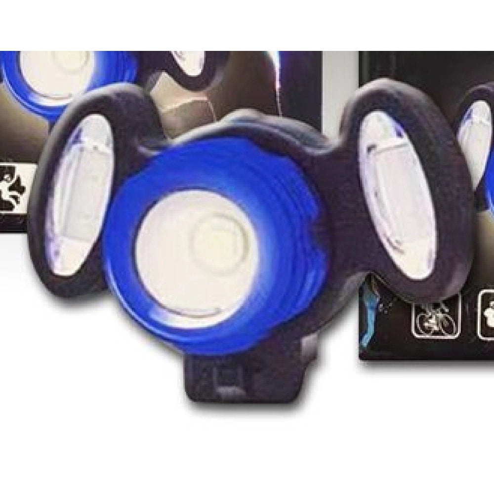 Trade Shop - Luce Bici Da Testa Faretto Regolabile Led Fari Biciclette Impermeabile Tx-9087 -