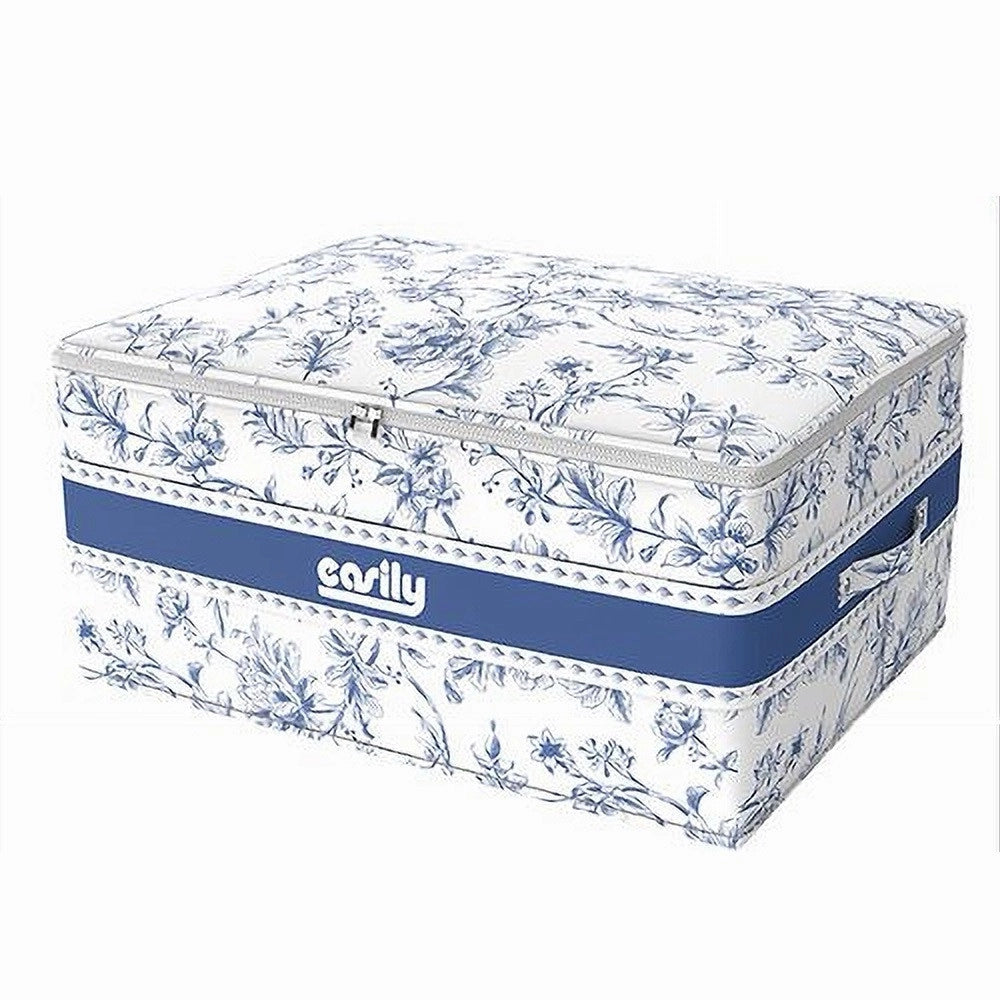 Trade Shop - Box Portatutto Scatola Salvaspazio Contenitore Organizer 45x35x20cm Fantasia 87319 -