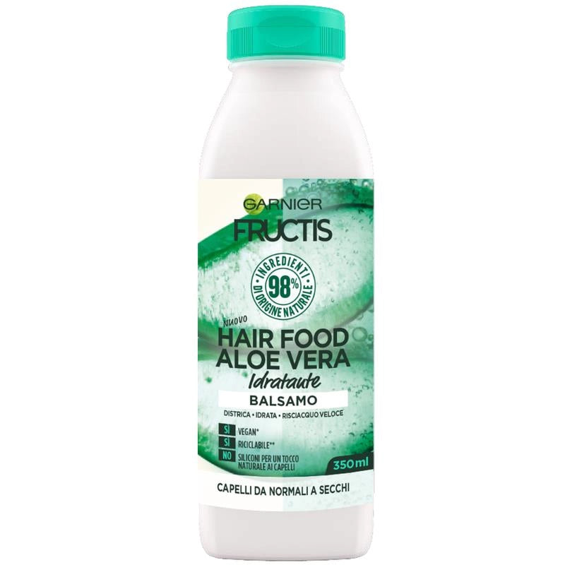 FRUCTIS HAIR FOOD BALSAMO IN FORMATO DA 350 ML ALL' ALOE VERA