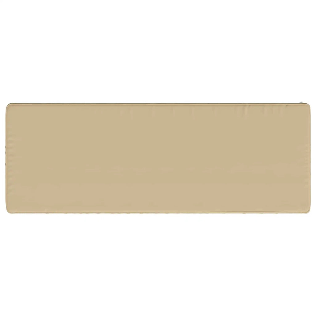 Cuscini per Panchina a 2 Pezzi VUGHT 2 pz 100% Poliestere Beige 951253