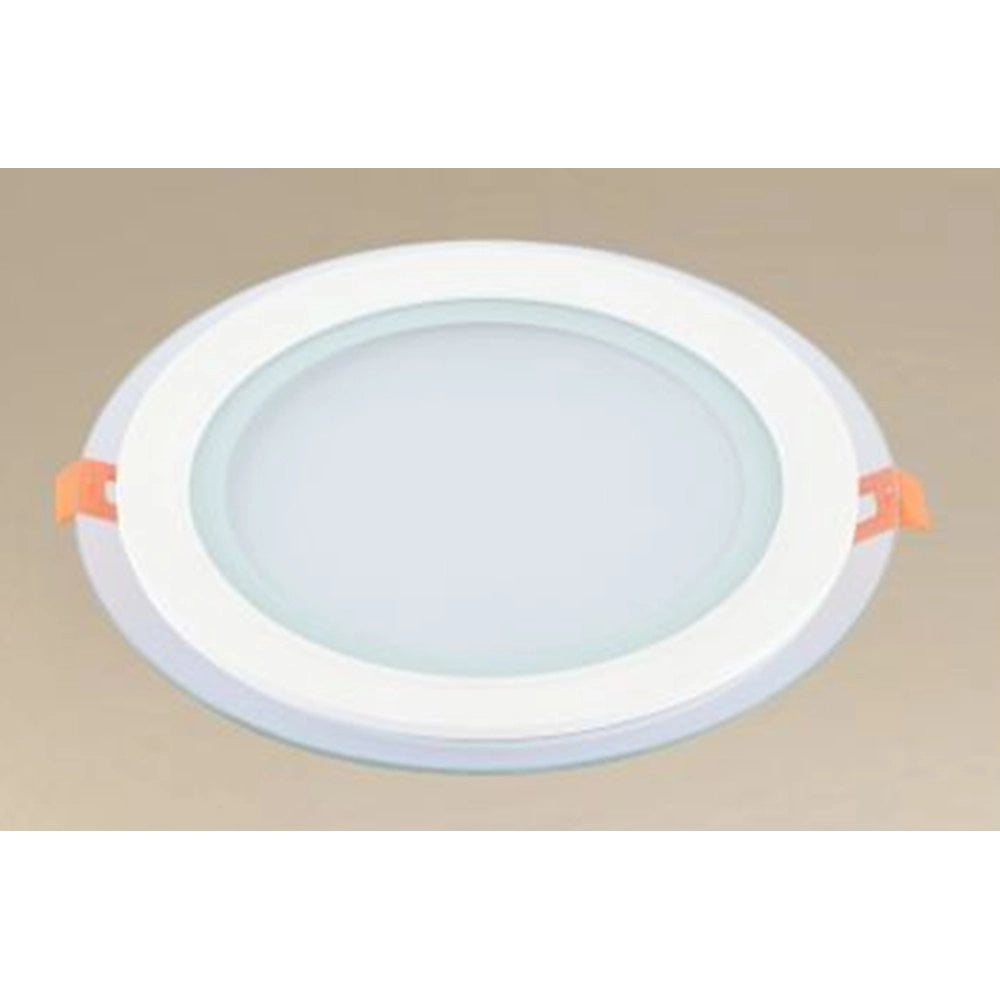 Trade Shop - Pannello Led Incasso Luce 3000k-6500k 18w Tondo Am-cr-18 Con Bordo Traparente 00656 -