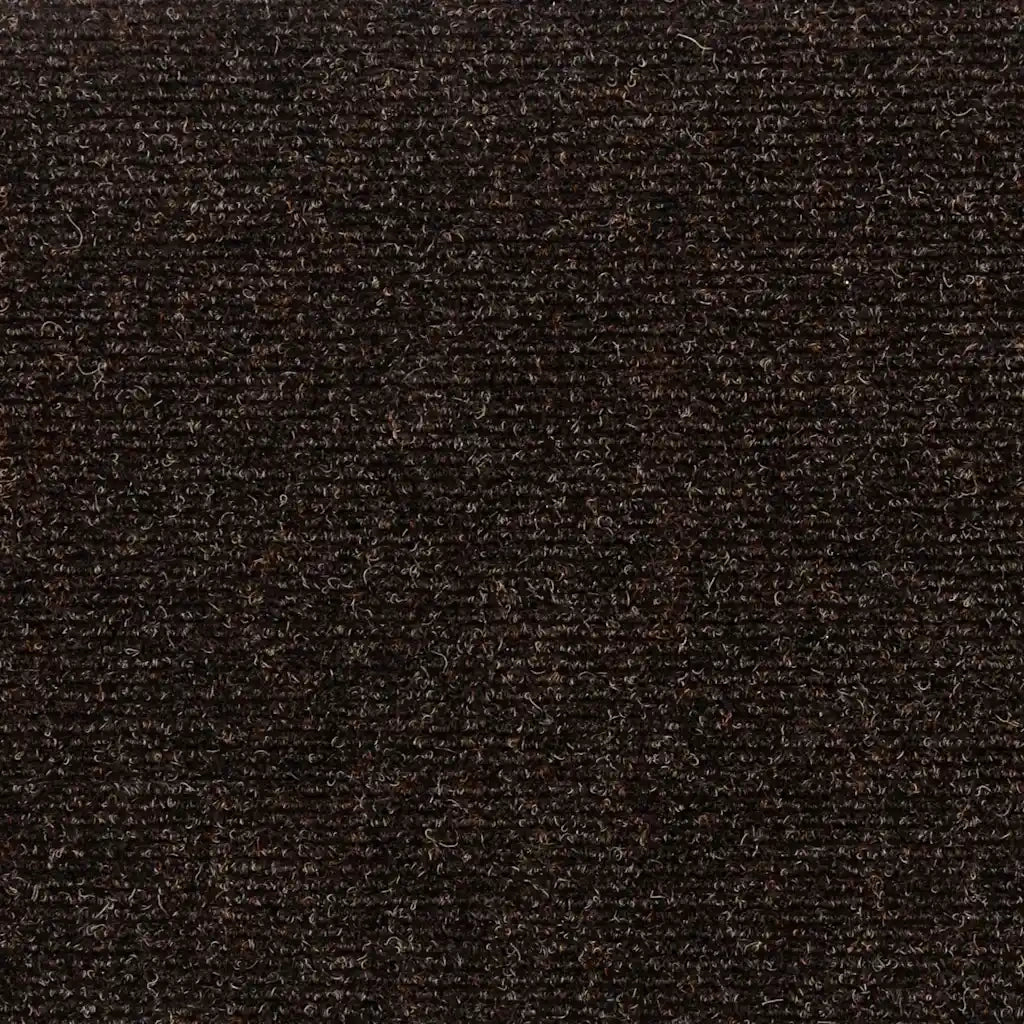 Tappetini per scale autoadesivi 30 pz 60x25 cm marrone scuro rettangolari 3365710