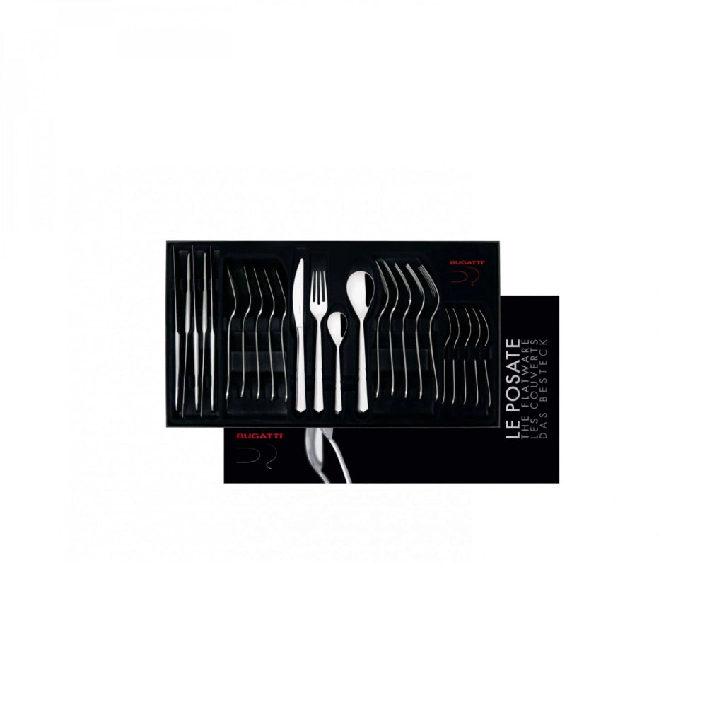 NEO, Posate Set 24 Pz, Scatola Gallery, Casa Bugatti