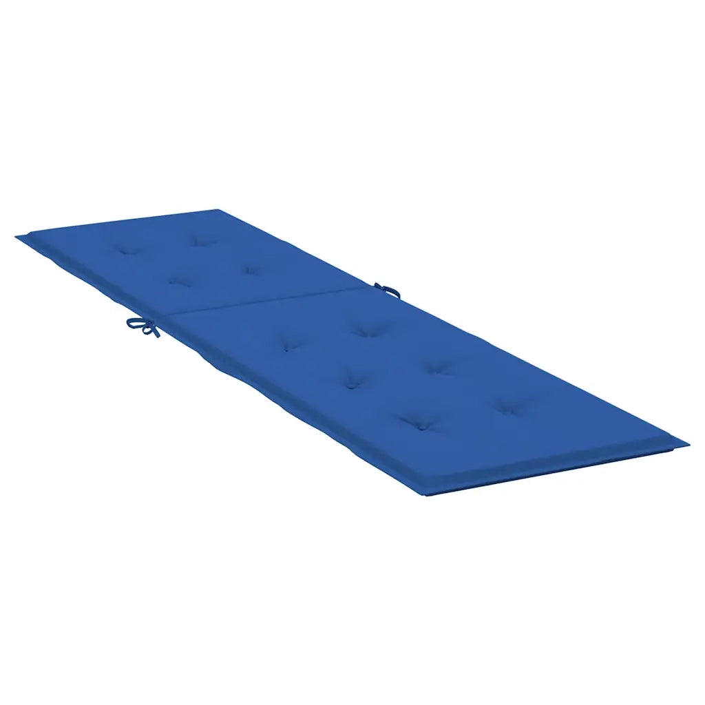 Cuscino per Sdraio Blu Reale (75+105)x50x3 cm cod mxl 54790
