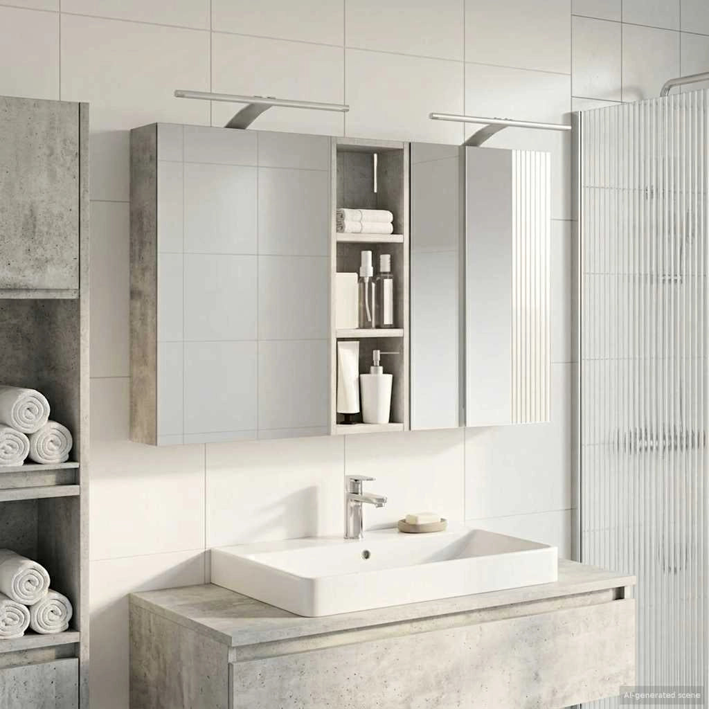 Set di Armadi da Bagno 3 pz 100 x 10,5 x 60,5 cm 3403707