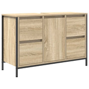 Mobile Lavabo | Armadio Lavabo con Cassetti Rovere Sonoma 90x34,5x60 cm