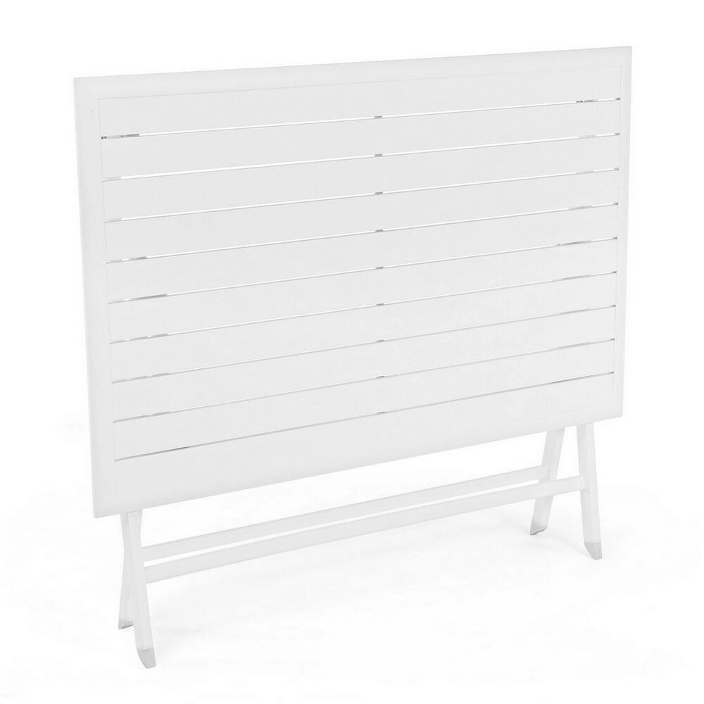 Tavolo da Giardino Pieghevole in Alluminio 110x70 cm - GENTLENESS