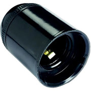 PORTALAMPADA CAMICIA LISCIA ELECTRALINE - TERMOPLASTICA NERO E27 M10X1- 6 pezzi
