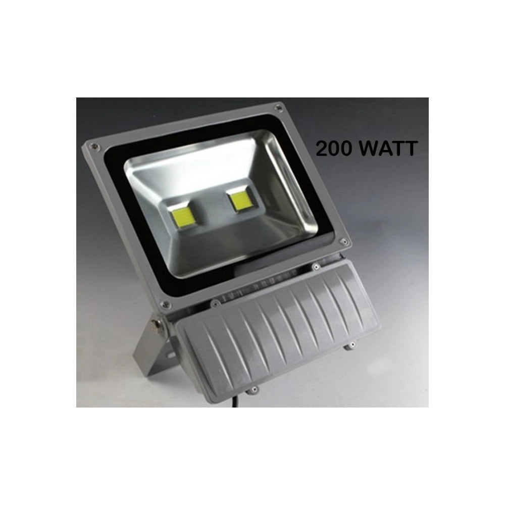 Trade Shop - Faro Led Slim Faretto Ip66 Alta Luminosità Luce Bianca Fredda 10 20 30 50 W -  200 Watt
