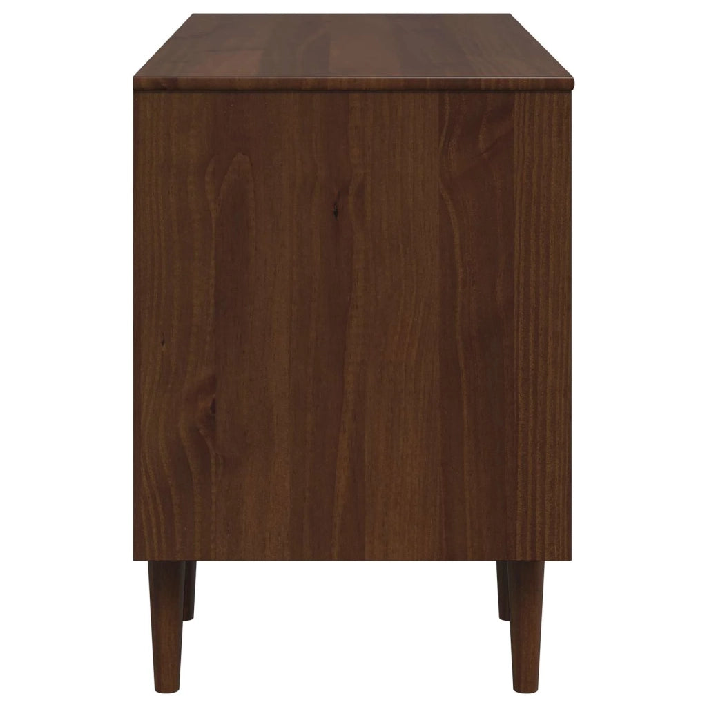 Scrivania BILBAO Caramello scuro 114 x 53 x 75 cm 42041338