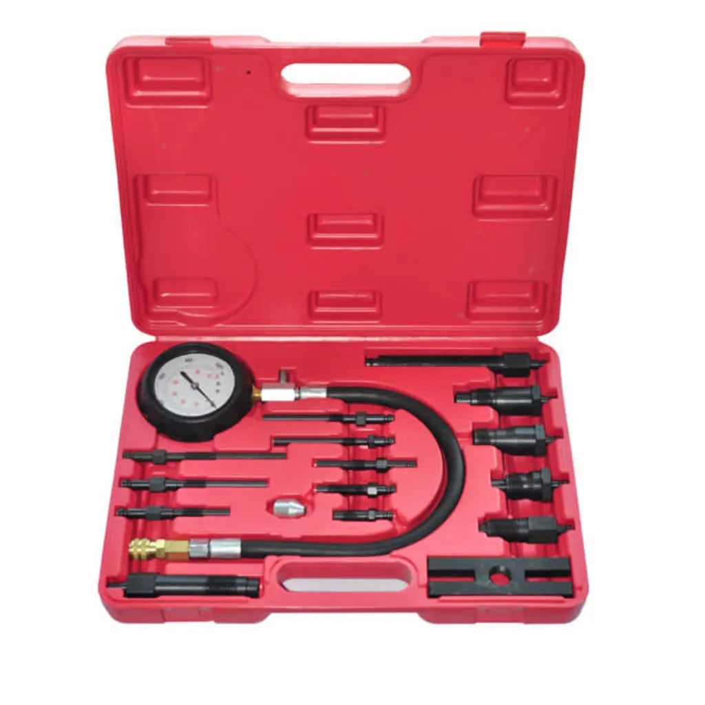 Tester di Compressione 17 pz per Motori Diesel   cod mxl 62135