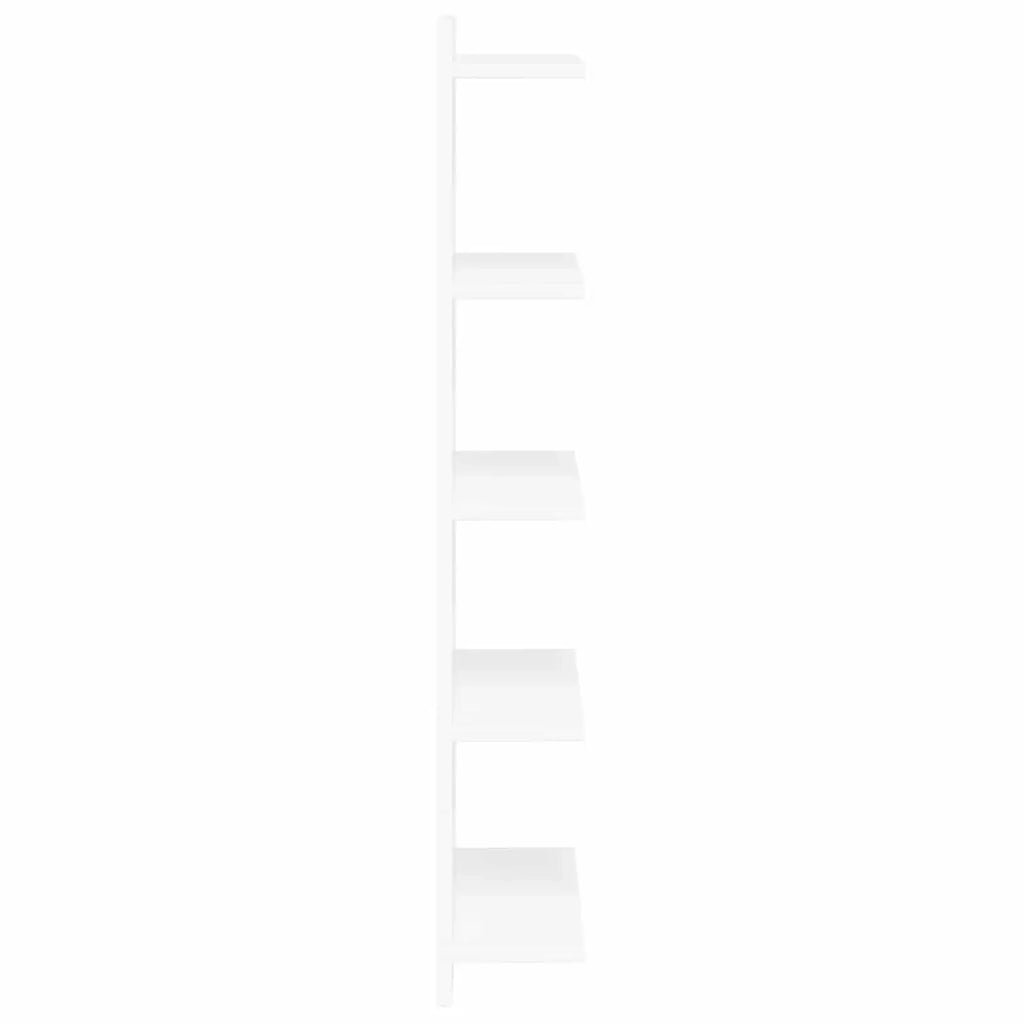 Scaffale da parete 2 pz Bianco 30 x 15 x 100 cm 8012397