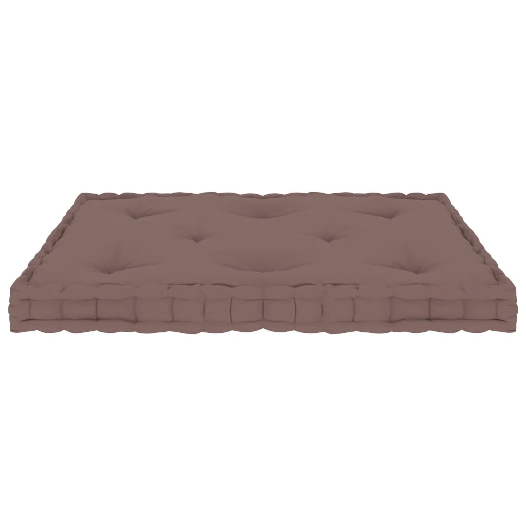 Cuscino per Pallet e Pavimento Talpa 73x40x7 cm in Cotone