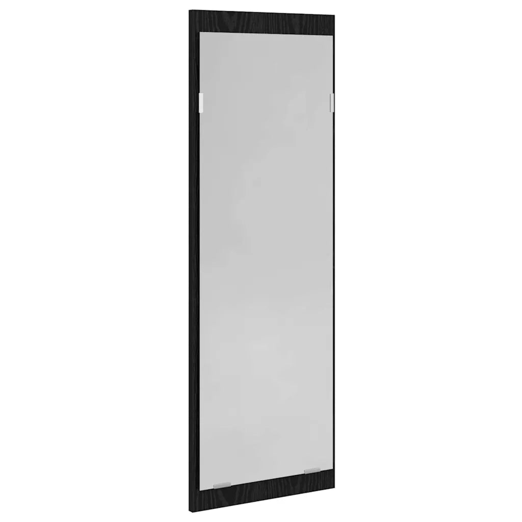 Set mobili da ingresso 4 pcs Rovere Nero Legno multistrato 871529