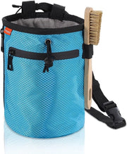 Sacchi da bagno in nylon impermeabile - Raccordo regolabile con cinturino - 2 tasche laterali - Anello D con gancio di carabiner - Inclusi supporti per spazzola - Compatta e leggera - Sacca per il bagno
