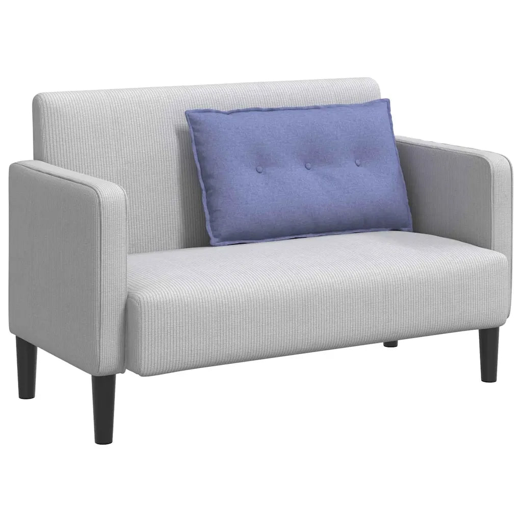 Cuscino per Schiena | Cuscino dorsale Blu jeans 80 x 19 x 50 cm Tessuto