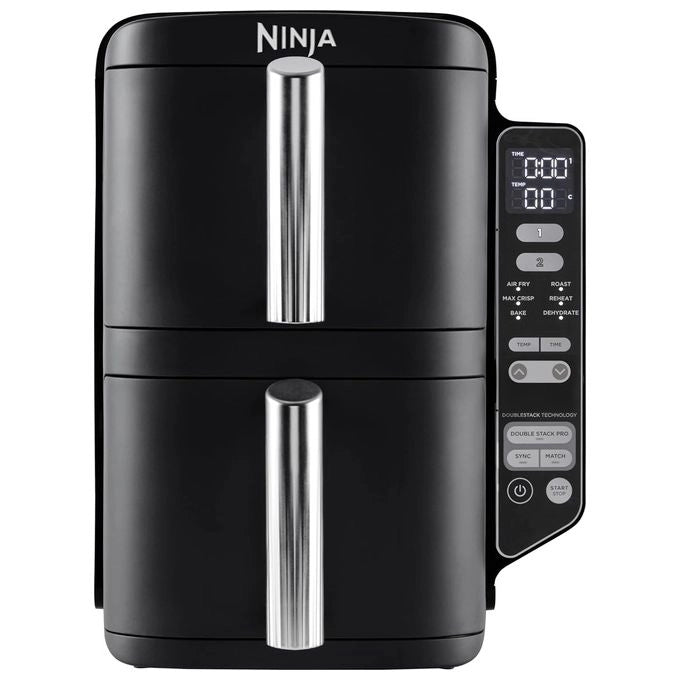 Ninja SL300EU friggitrice Doppia 7,6 L Indipendente 2470 W Friggitrice a basso contenuto di grassi Nero
