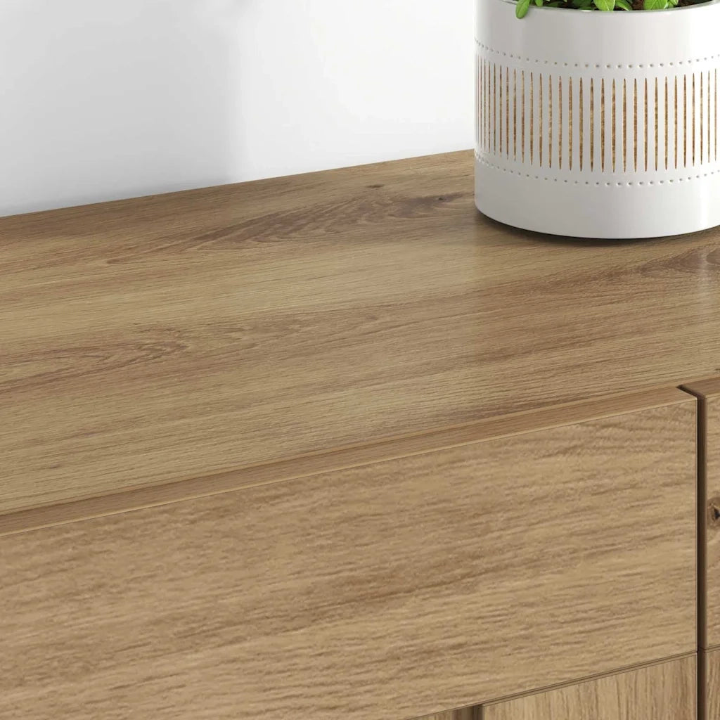 Mobile a muro 2 pcs Rovere artigianale 69,5 x 34 x 90 cm