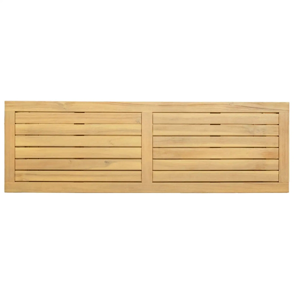 Tavolo consolle da giardino Acacia chiaro 110 x 35 x 75 cm 42026801