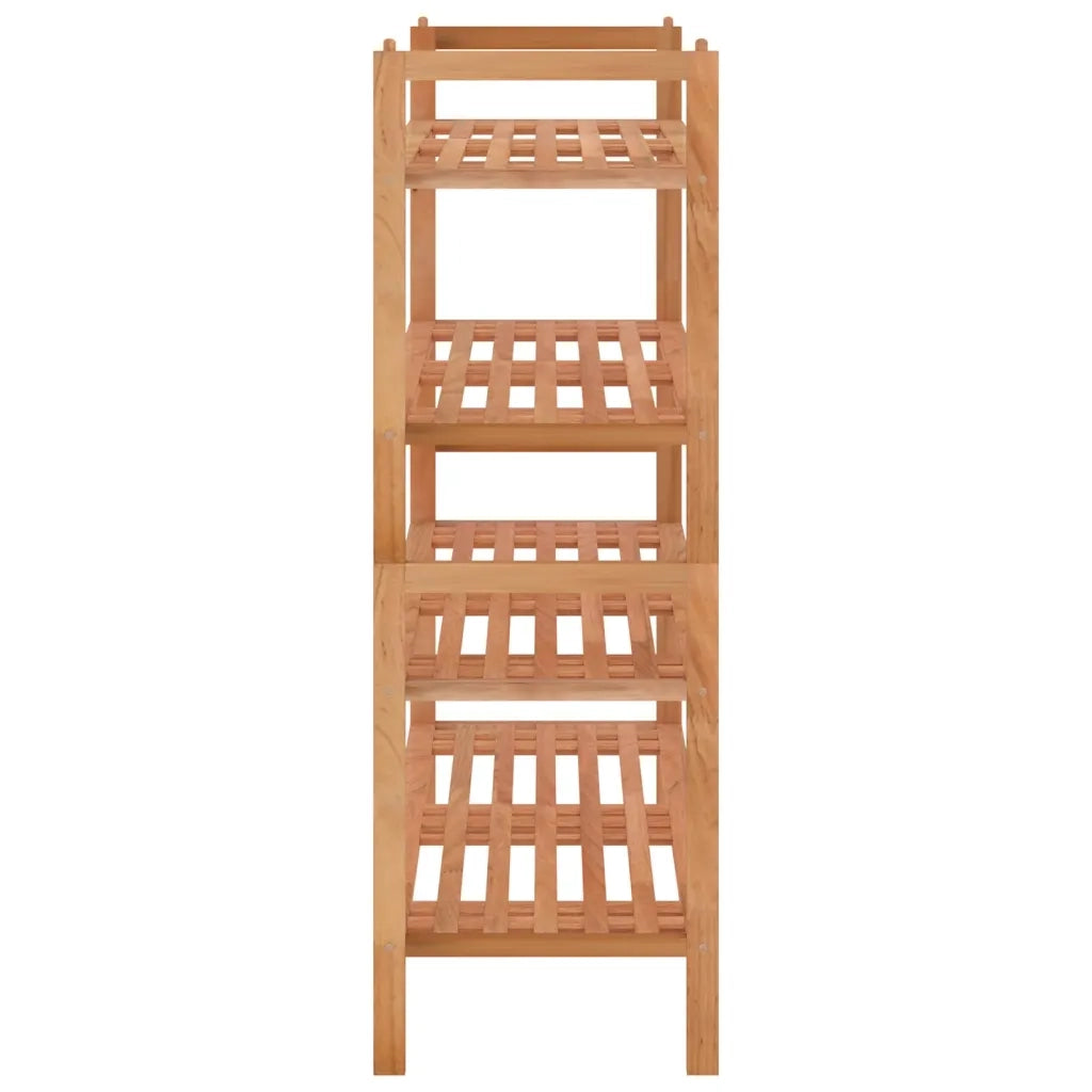 Scarpiere 2 pz 69x27x41 cm in Legno Massello di Noce 350362