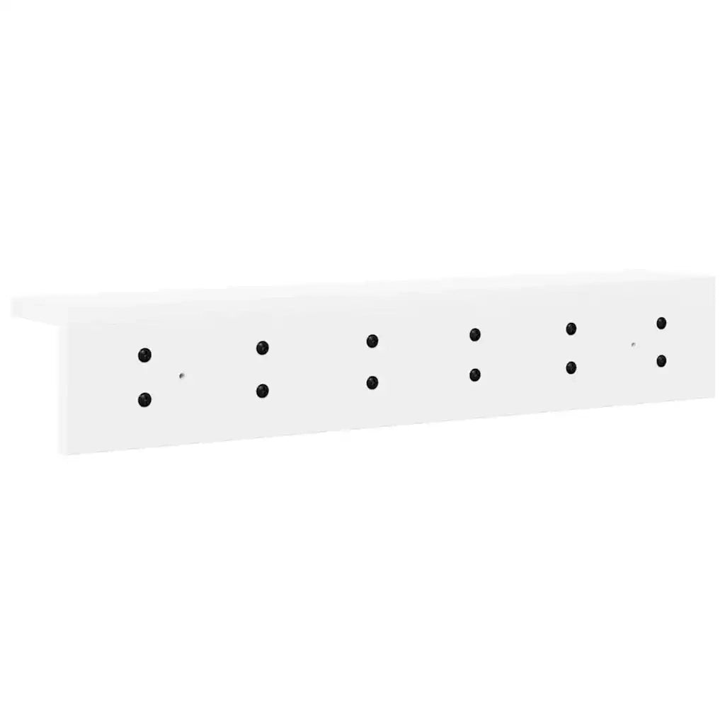 Appendiabiti a muro Bianco 60 x 10,5 x 10,5 cm CFW4706157