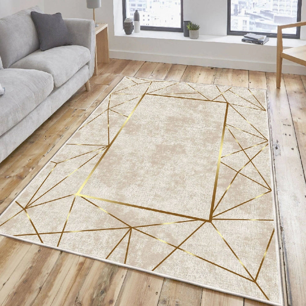 Vermilion, Tappeto Materiale Struttura in Velluto, 150x80 cm Multicolore