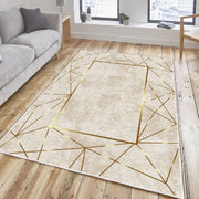 Vermilion, Tappeto Materiale Struttura in Velluto, 150x80 cm Multicolore