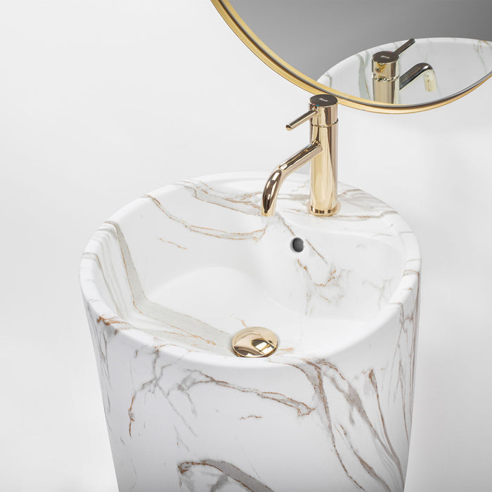 Lavabo Monolitico Rea Anya Lava Matt