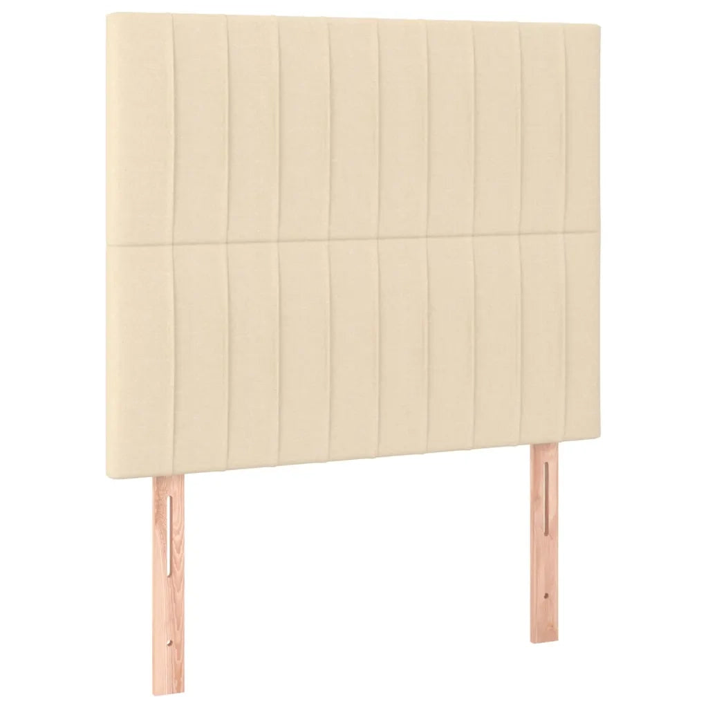 Giroletto senza Materasso-Struttura Letto Crema 90x200 cm in Tessuto 101086