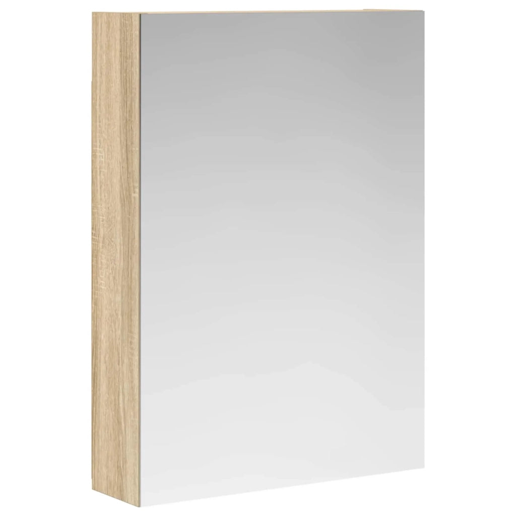 Mobiletto per specchio da bagno Rovere Sonoma 50 x 14,5 x 70 cm