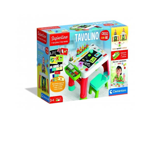 Clementoni science & jeu fun - sapientino - tavolo cresci con me - 16745