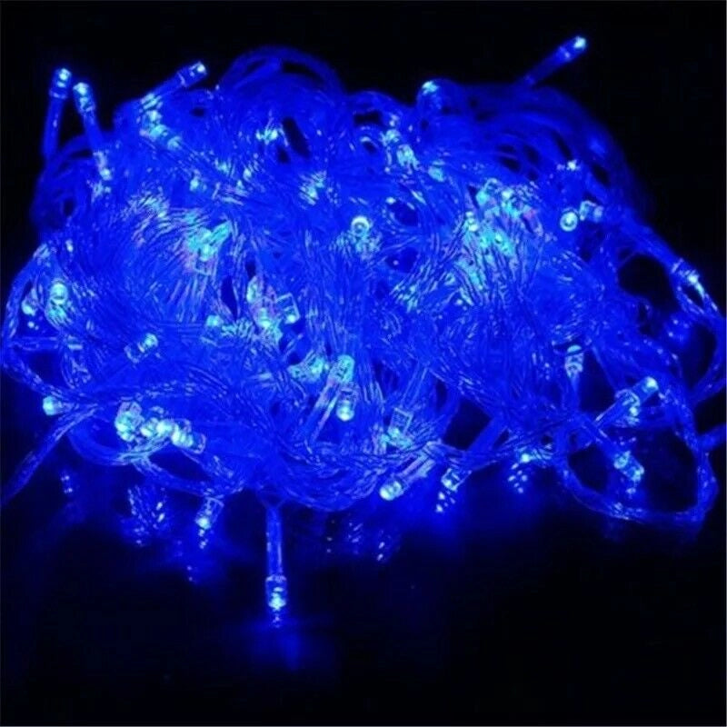 Catena Luminosa da esterno smart bluetooth luci natalizie da 120 led multicolor