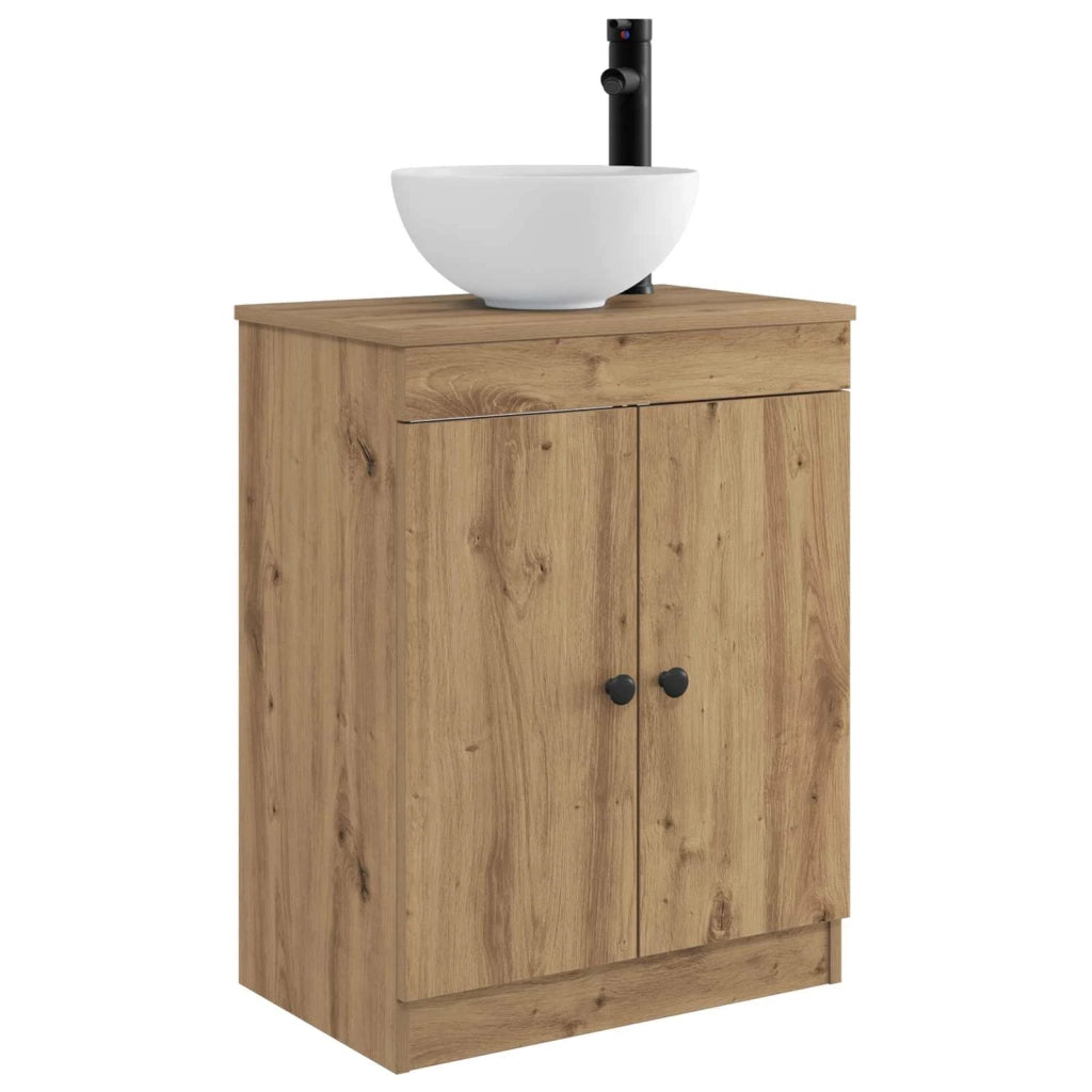 Mobile da bagno con lavabo Rovere Artigianale 54 x 35 x 83 cm 890121