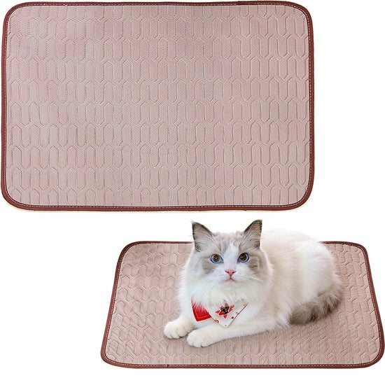 Matraccio rinfrescante per animali domestici - 150x100cm Matraccio rinfrescante per gatti - Matraccio rinfrescante con gel per animali domestici - Adatto per cani e gatti - Utilizzabile in gabbie, recinti, letti e divani - Lavabile in lavatrice