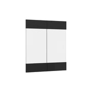 Vicco Frontale cucina Nero lucido 59.2 x 59 cm frontale del mobile per pensile con vetro