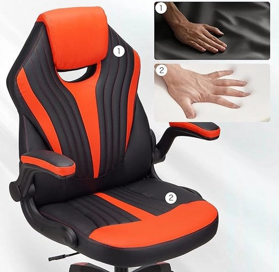 Sedia Ergonomica con Regolazione di Spalla e Schiena, Supporto Cervicale Regolabile, Bracciali e Schiena per Ridurre il Dolore alla Colonna Vertebrale