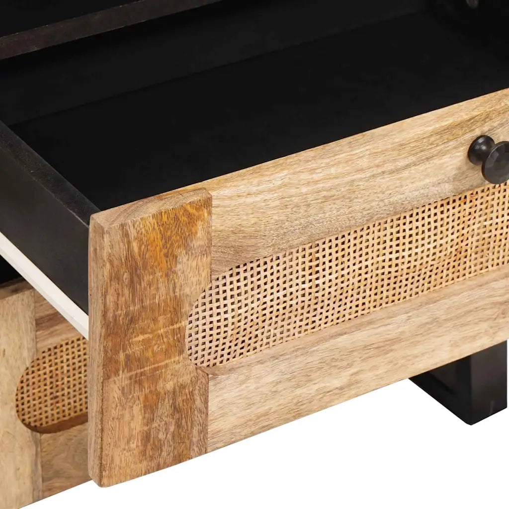 Armadio da Notte con cassetto Naturale 50 x 33 x 62 cm 4018054