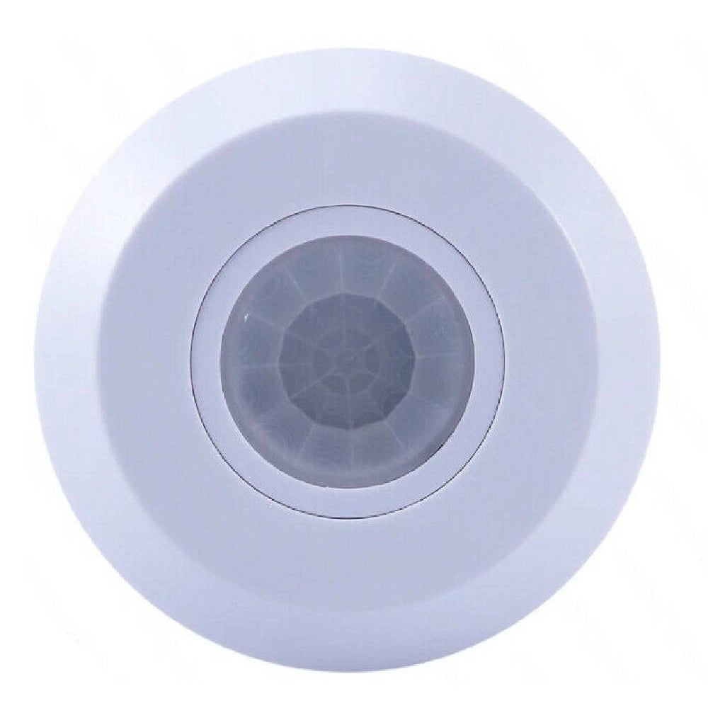 Trade Shop - Sensore Di Movimento A Infrarossi 360° Per Lampadine 800watt Ip20 Bianco Yca1050 -