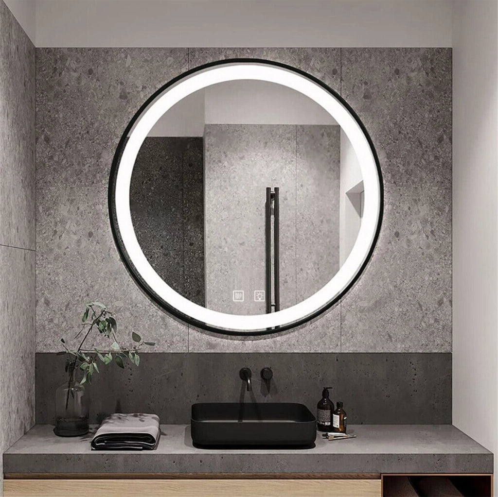 Specchio Led 60cm Mmj Black