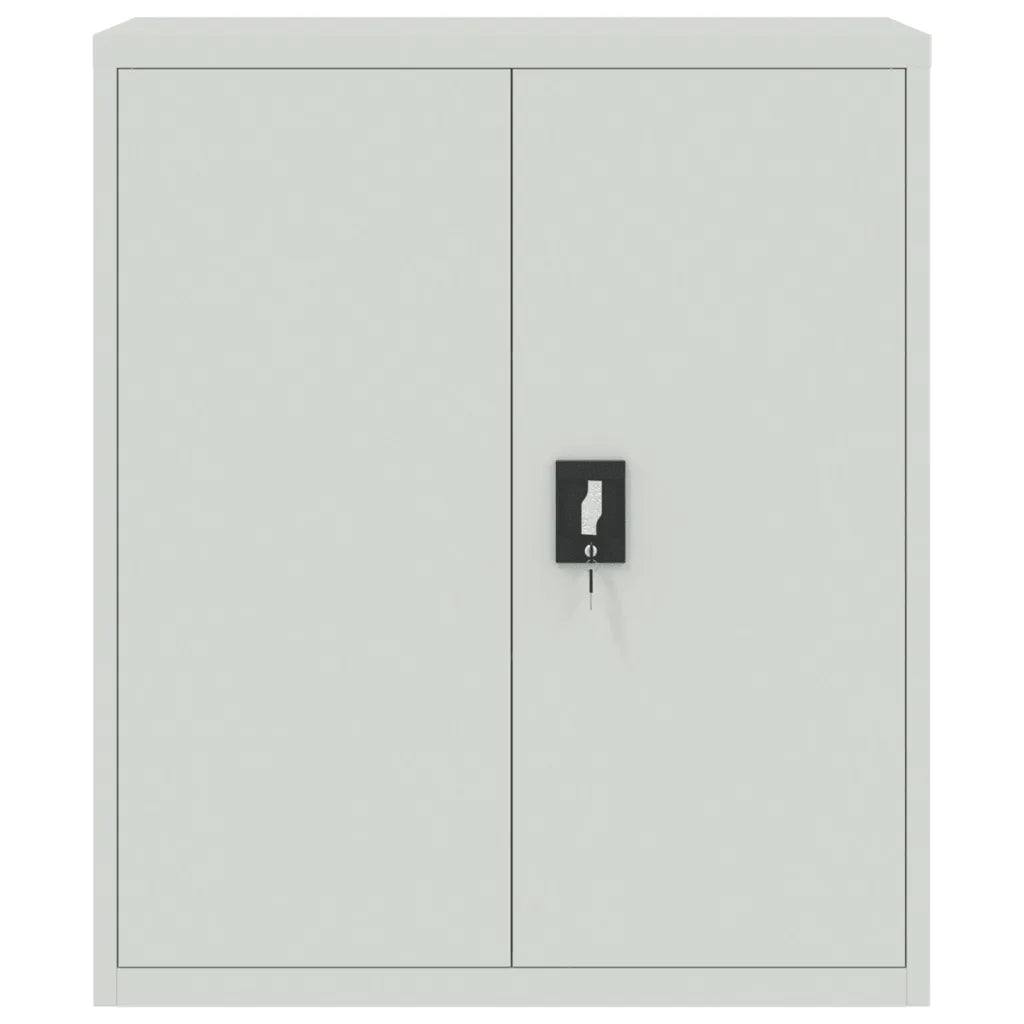 Armadio Classificatore Grigio Chiaro 90x40x105 cm in Acciaio CFW1678876
