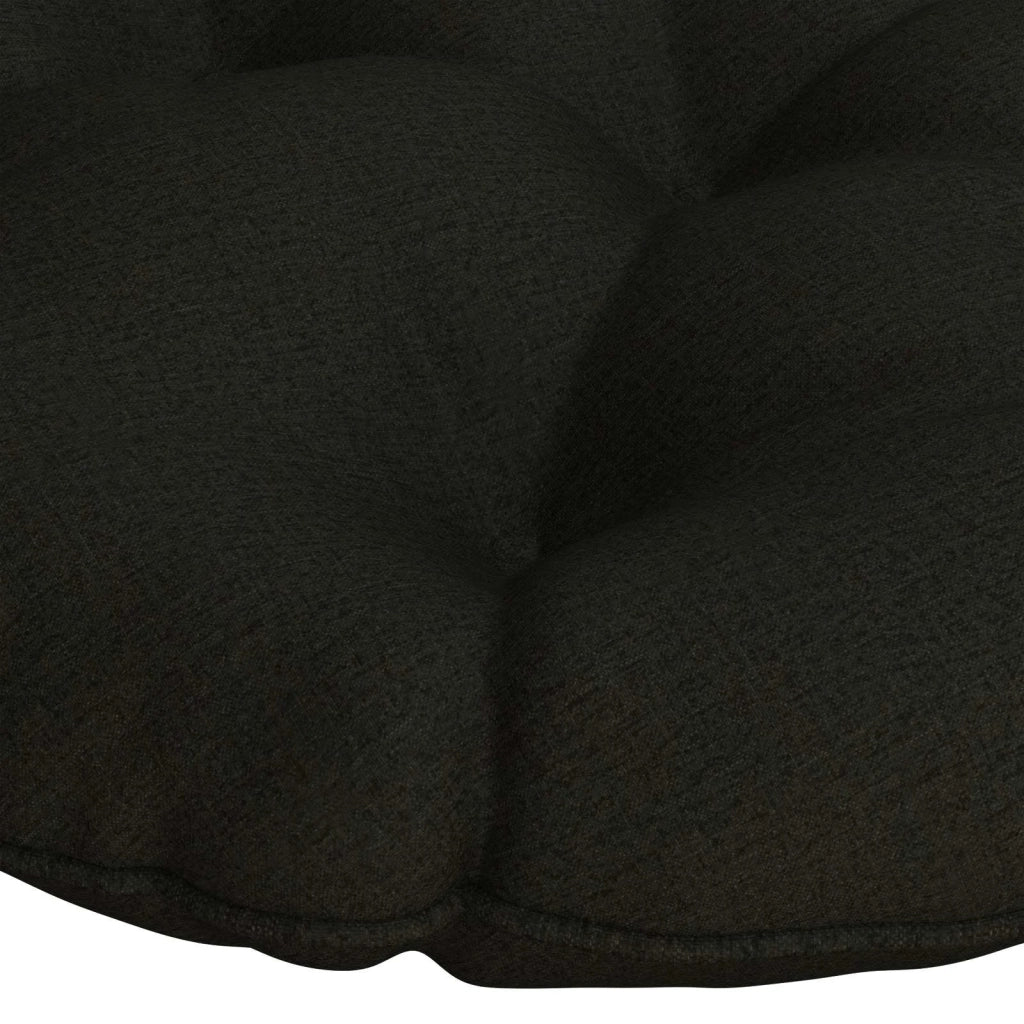 Cuscino per Sedia Appesa VIANEN 100% Poliestere Nero 954005