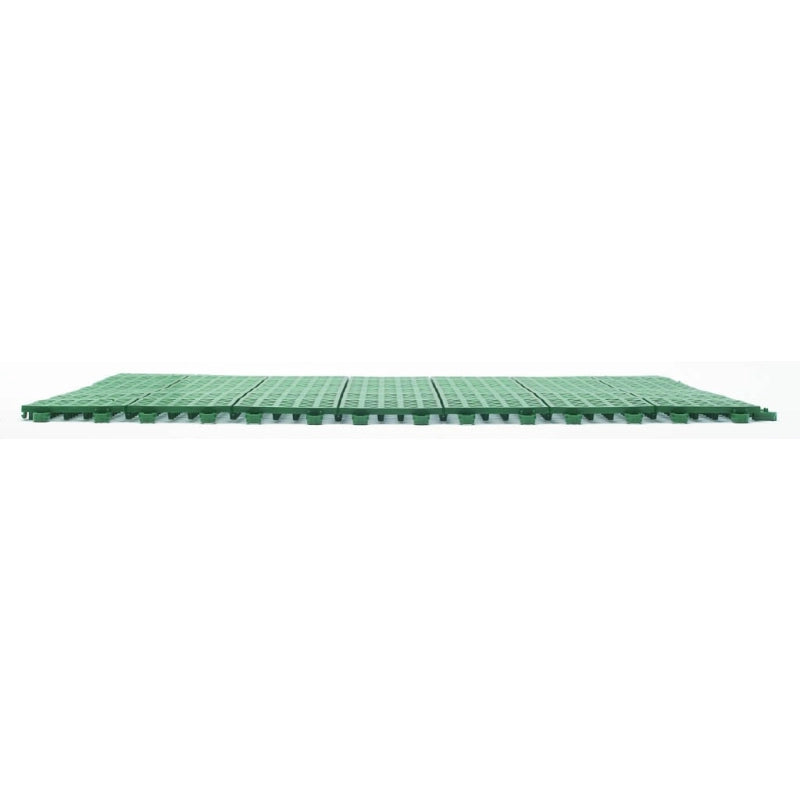 Set da 30 Piastrelle in Plastica Flessibili Drenanti 55,5 x 55,5 cm da Esterno Giardino 9,2 m2 colore: Blu