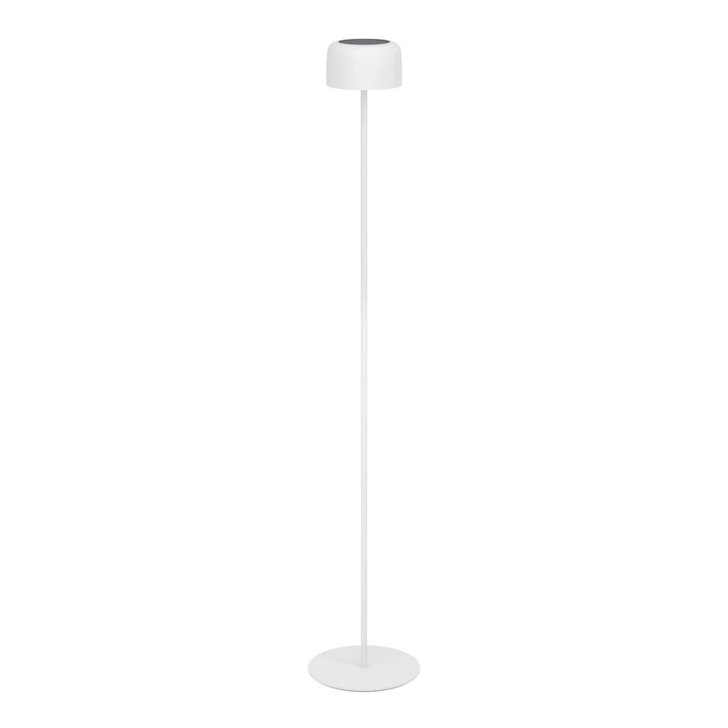 Lampada Ricaricabile Moderna Roccanova-L Acciaio Bianco Led 2,8W 270Lm Ip44