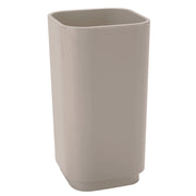 Portaspazzolini d'appoggio in plastica riciclata 6398 Gedy serie SEVENTY Beige