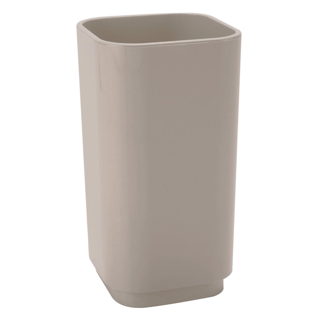 Portaspazzolini d'appoggio in plastica riciclata 6398 Gedy serie SEVENTY Beige