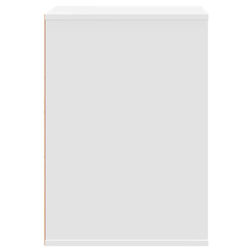 Cassettiera Bianca 60x41x58 cm in Legno Multistrato 852843