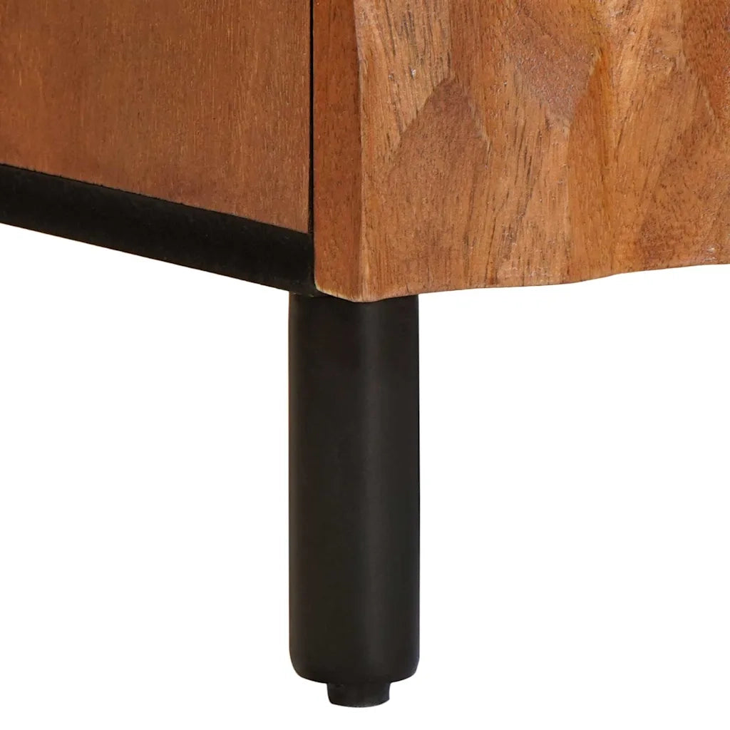 Mobile TV con porta Finitura Marrone Acacia 105 x 33 x 46 cm 4017900