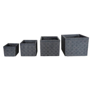 Set di vasi in Fibra sintetica cm 37x37x32 - TOMMY
